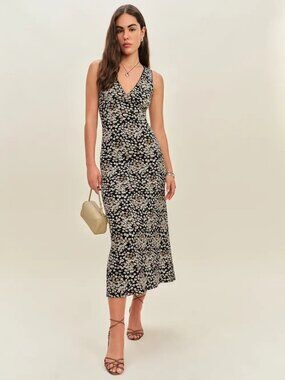 Gently Worn Reformation Brayden Knit Dress in Juno sz Medium